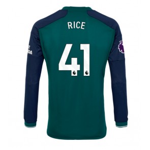 Arsenal Declan Rice #41 Replica Third Stadium Shirt 2023-24 Long Sleeve